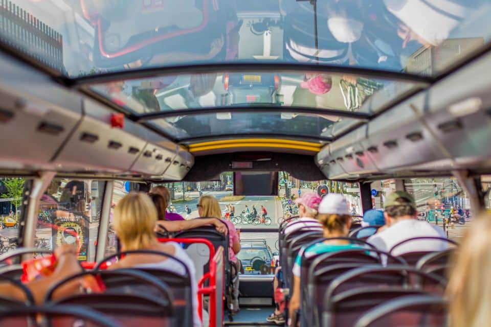 hop on hop off bus bootstour amsterdam ()
